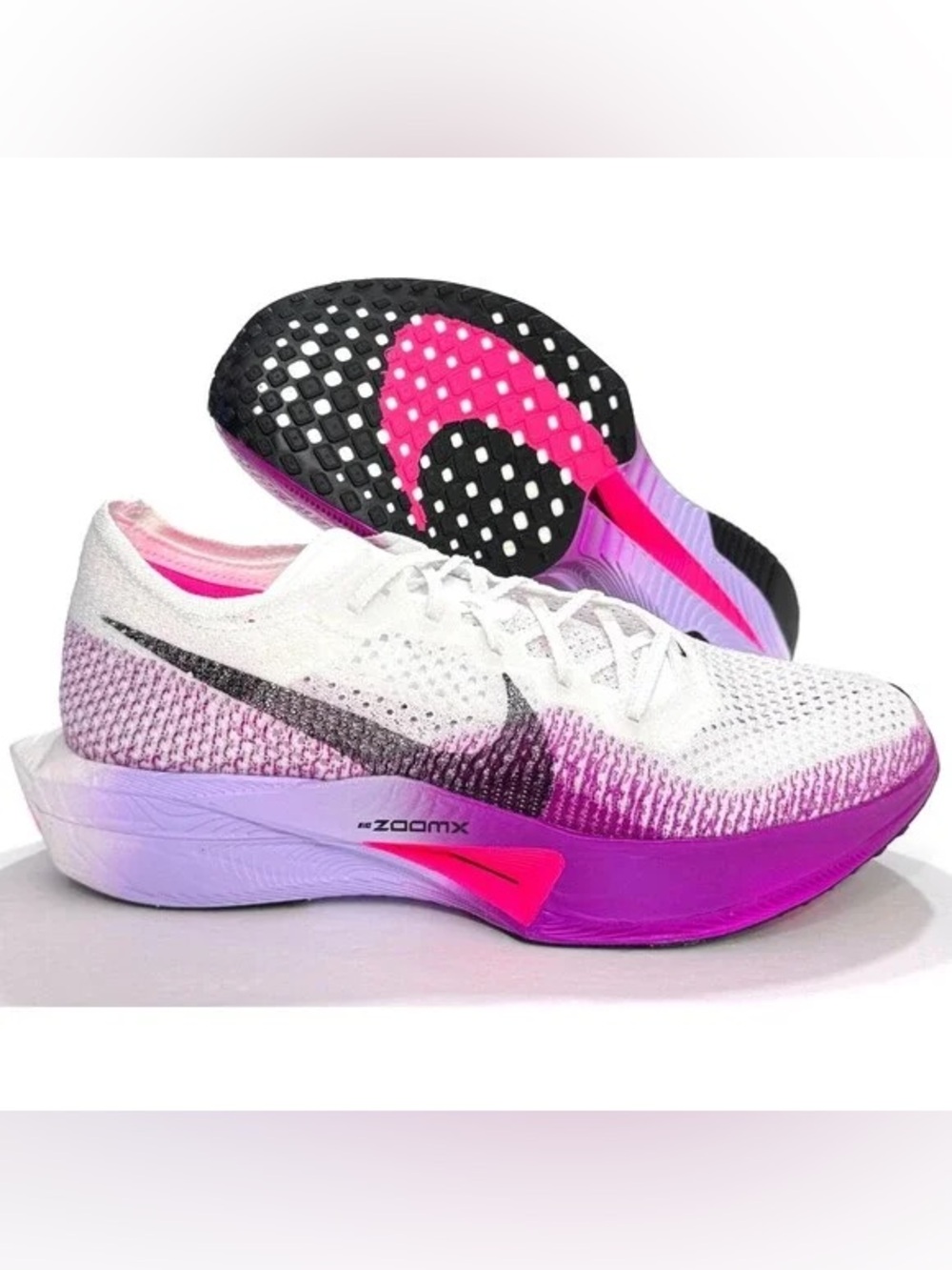 New NikeZoomX VaporFly Next% 3 'White Vivid” - Men’s 15
